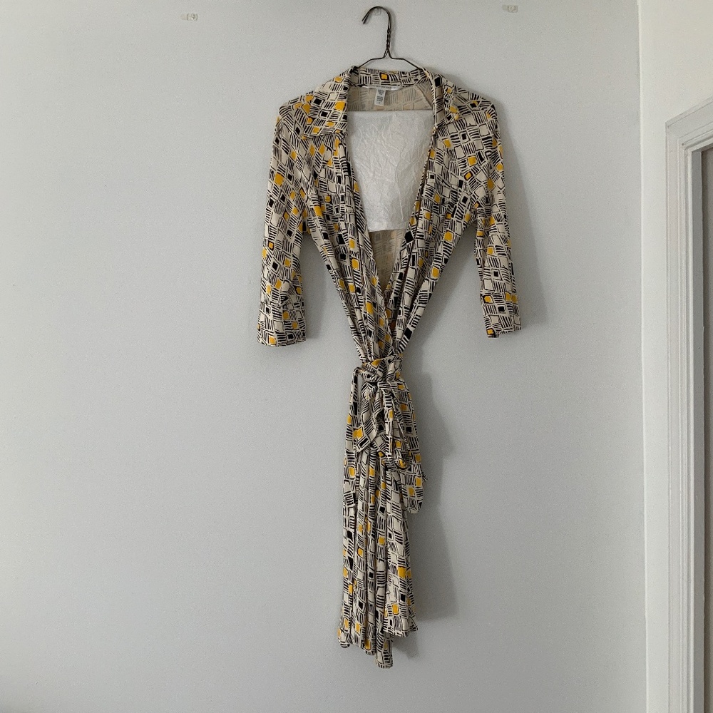 DVF Denise Abstract Dress